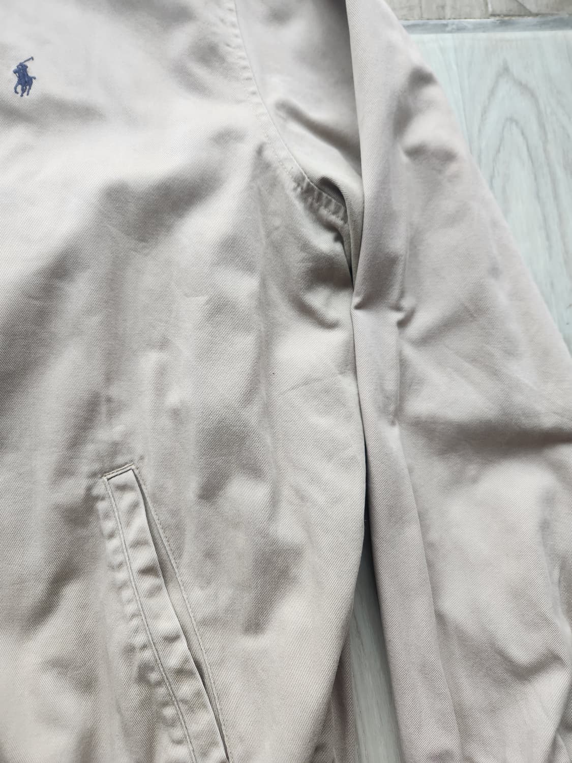 폴로 랄프로렌 아이보리 스윙탑 자켓 XL 상품이미지5