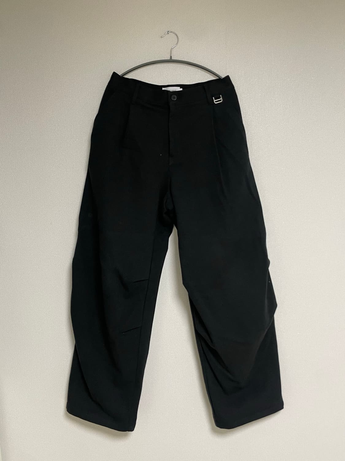 미세키서울 맨 Alba parachute pants BLACK 1 상품이미지4