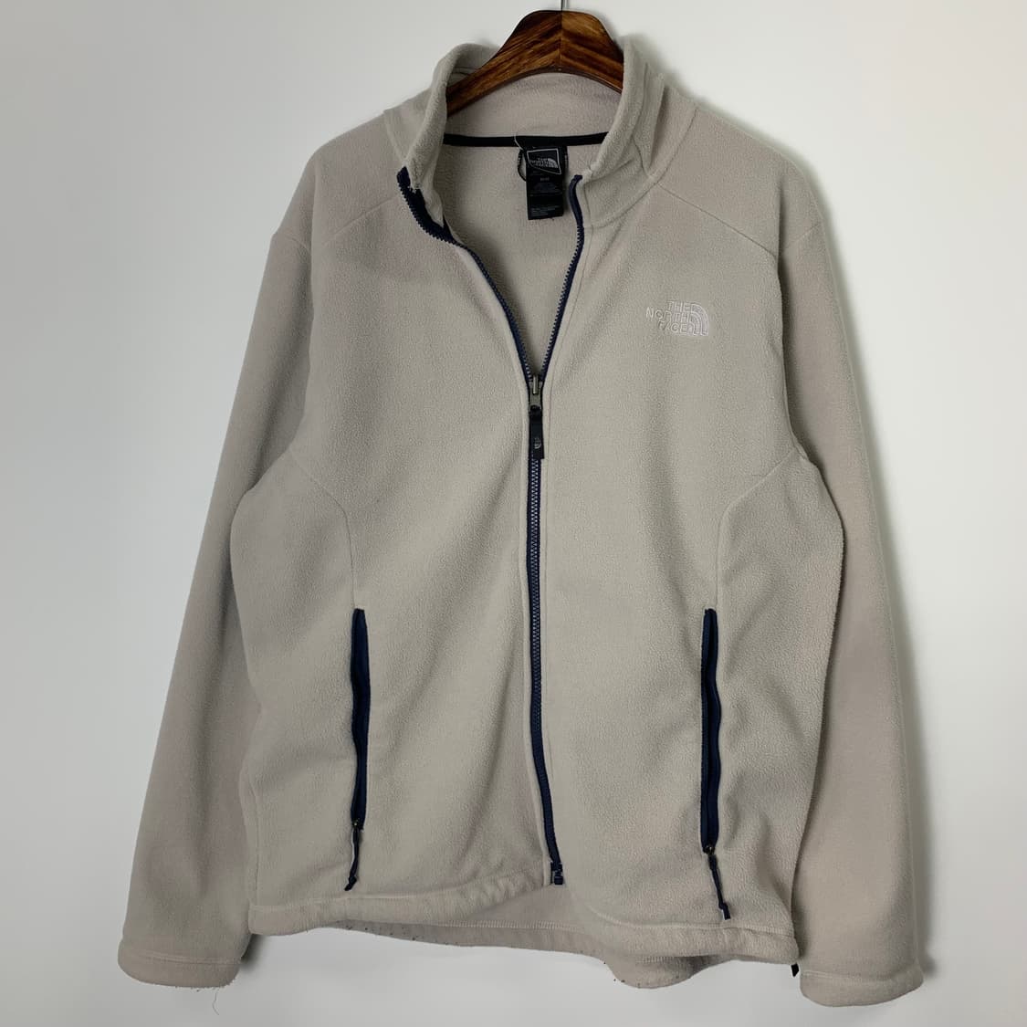 노스페이스 베이지 플리스 후리스 자켓 상품이미지2