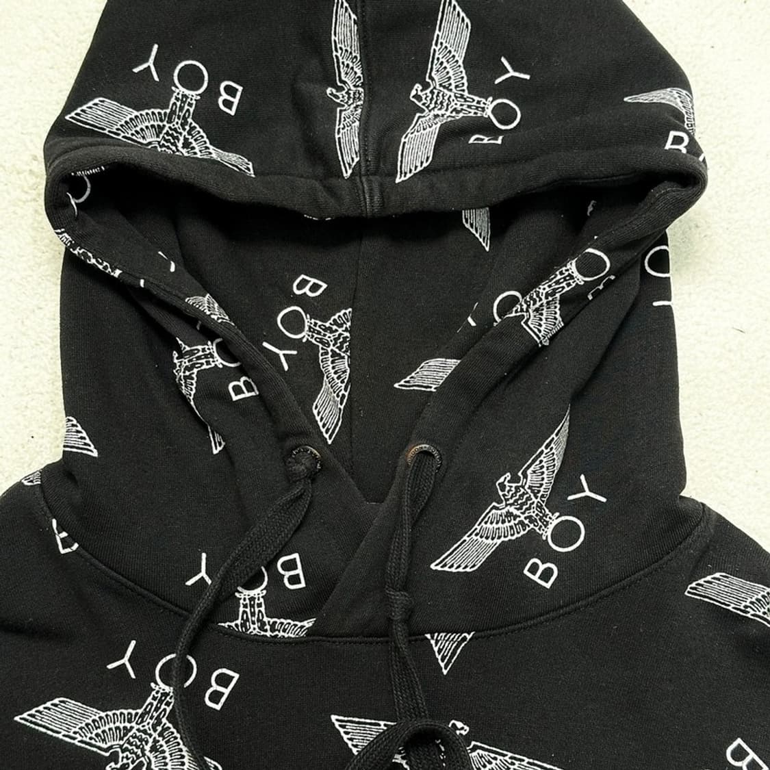 BOYLONDON 멀티로고 후디 L 상품이미지3