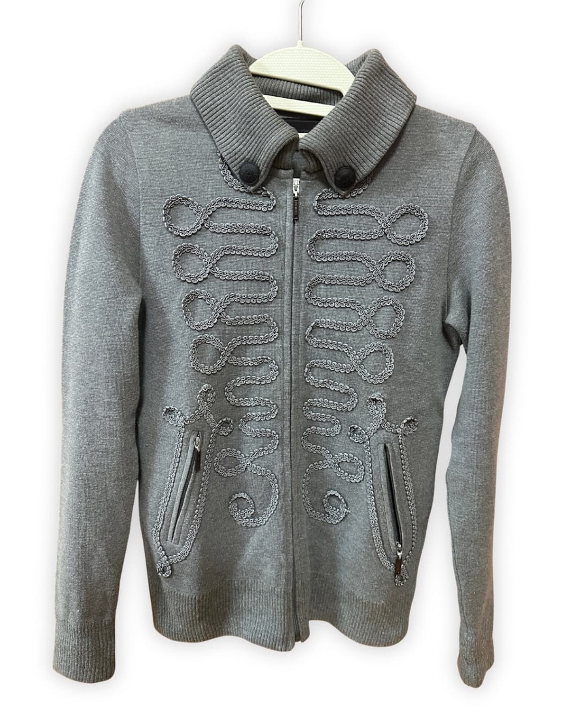 히스테릭 글래머 나폴레옹 니트 집업 상품이미지1