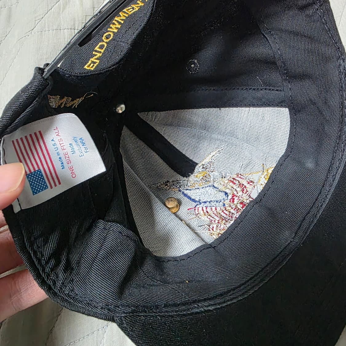 [OS] 빈티지 NRA 매티보이 볼캡 ver. 뱃지 상품이미지4