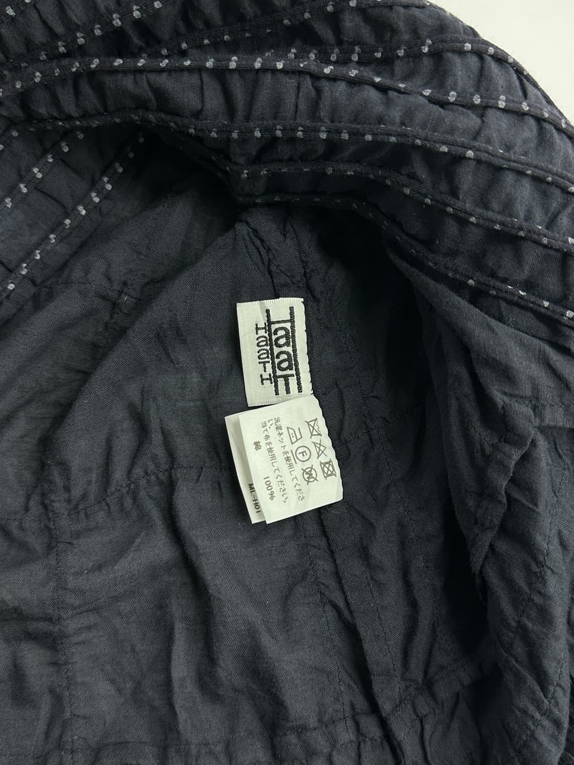 HaaT by ISSEY MIYAKE 패치워크 브이넥 반팔튜닉 상품이미지4
