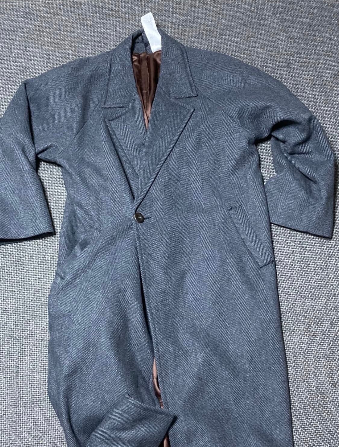 마리아노 헤링본 코트 m 상품이미지2