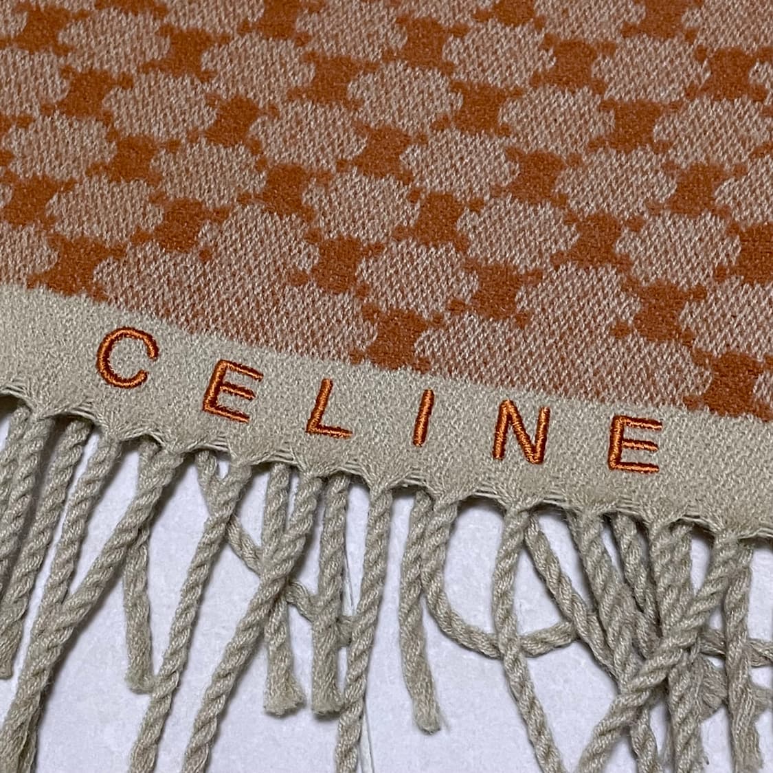 CELINE 셀린느 퓨어울 쟈가드 숄 머플러 상품이미지3