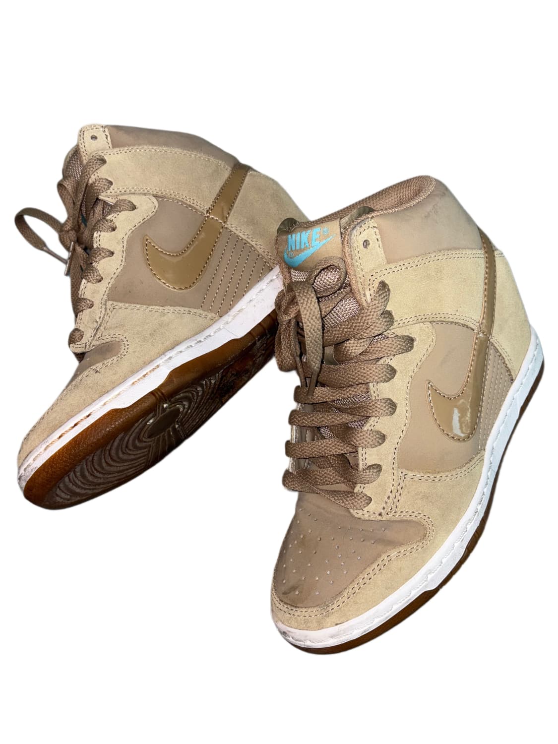 나이키 덩크 스카이 하이 에센셜 화이트 도브 그레이 상품이미지1