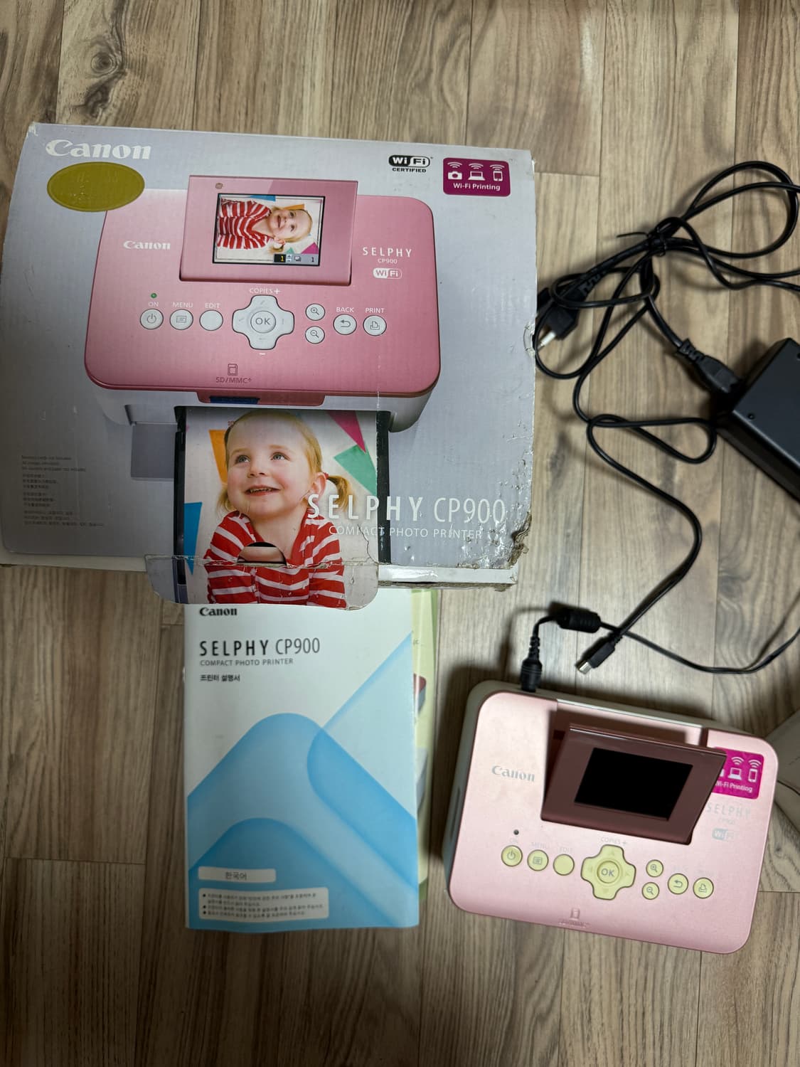 캐논 셀피 CP900 핑크 포토프린터 상품이미지1