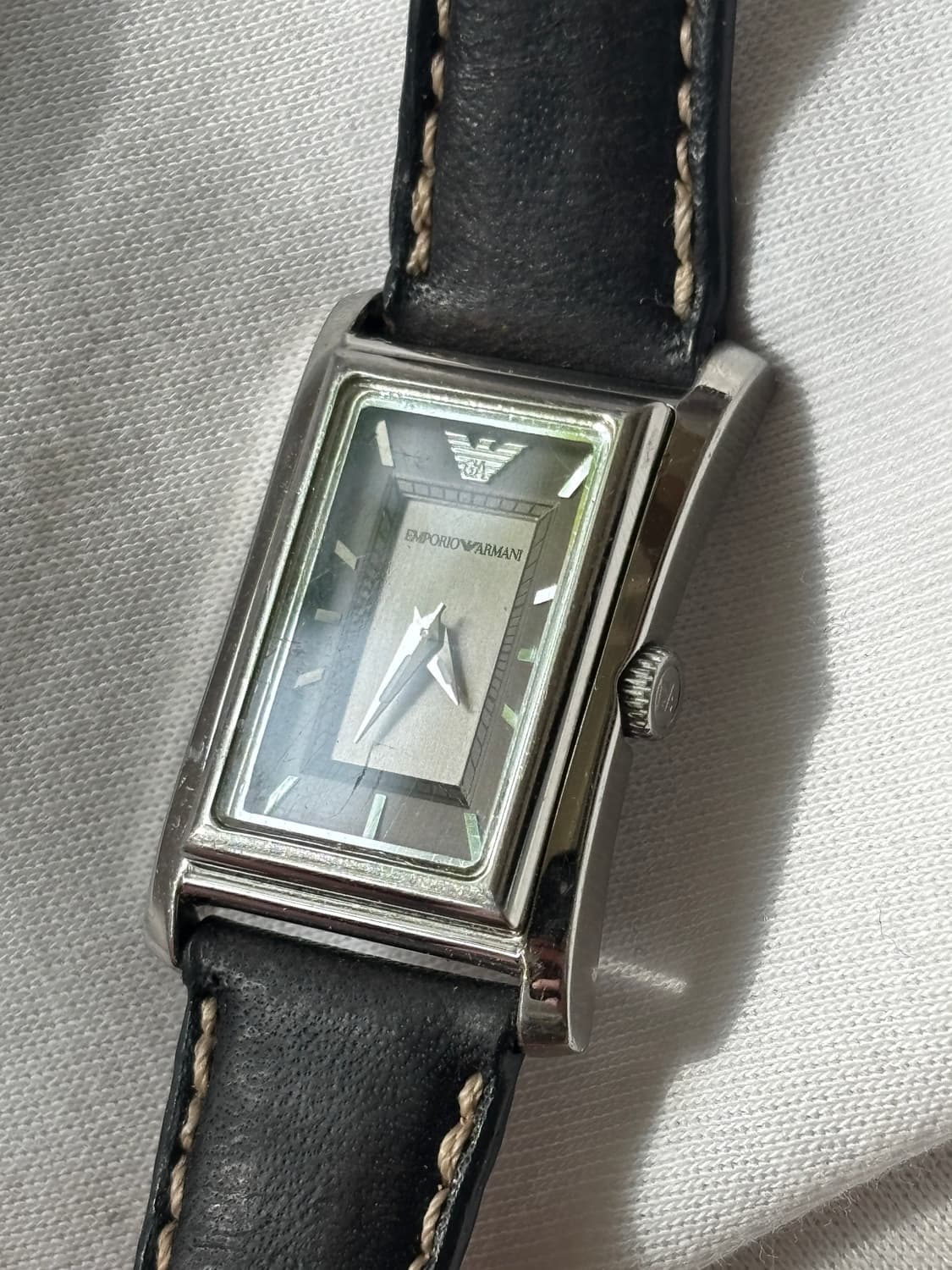 vintage emporio armani leather watch 상품이미지6