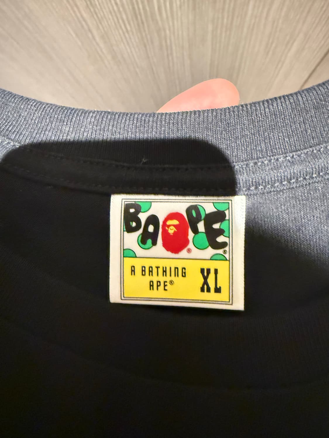 베이프 롱슬리브 (2/28 일본 도버스트리트 구매) XL 상품이미지5