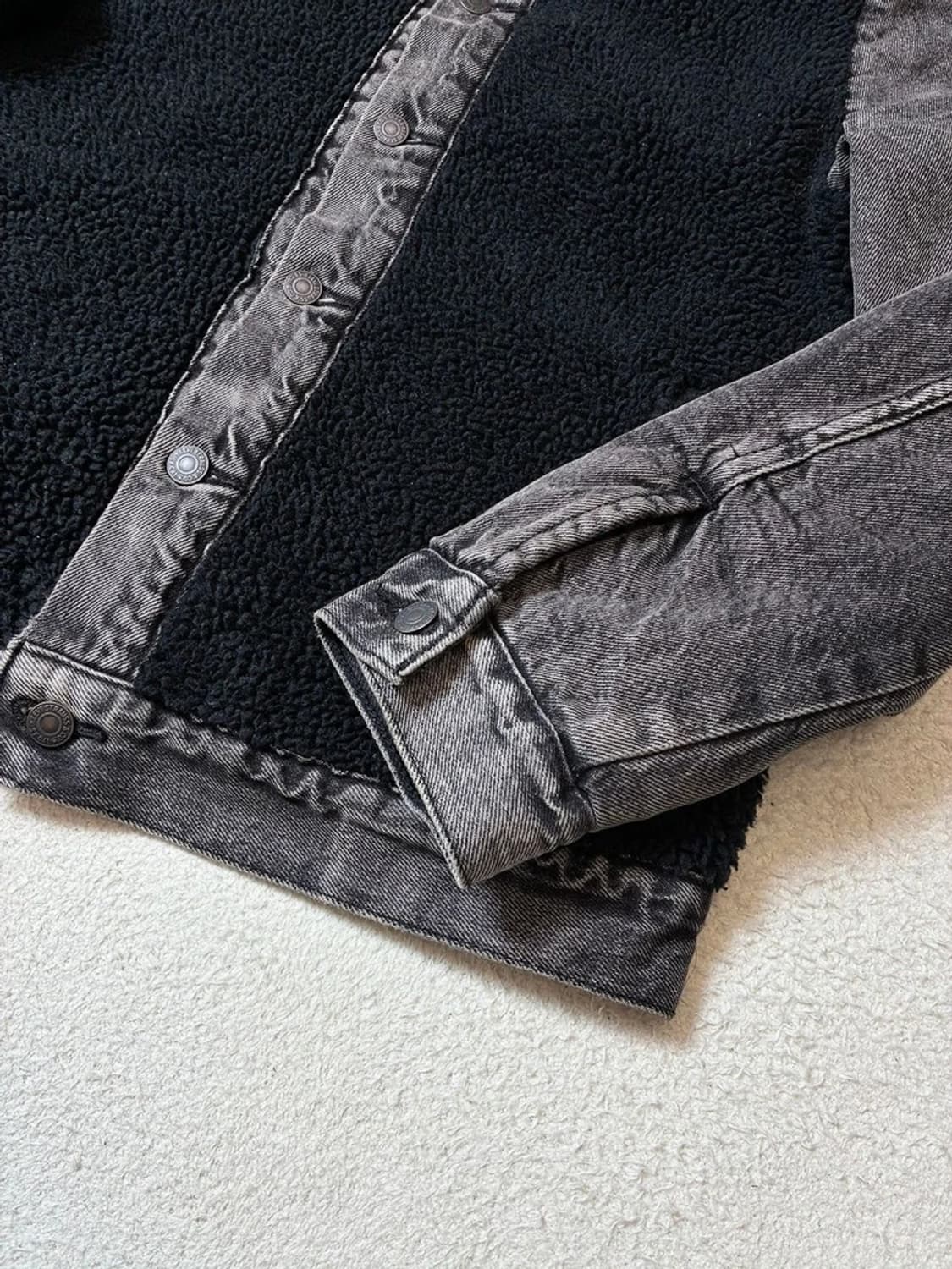 리바이스 00's 프리미엄 드리즐러 쉐르파 데님 자켓 PN7232 상품이미지3