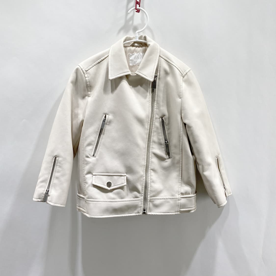 자라 키즈 레더자켓 가죽자켓 7사이즈 상품이미지1