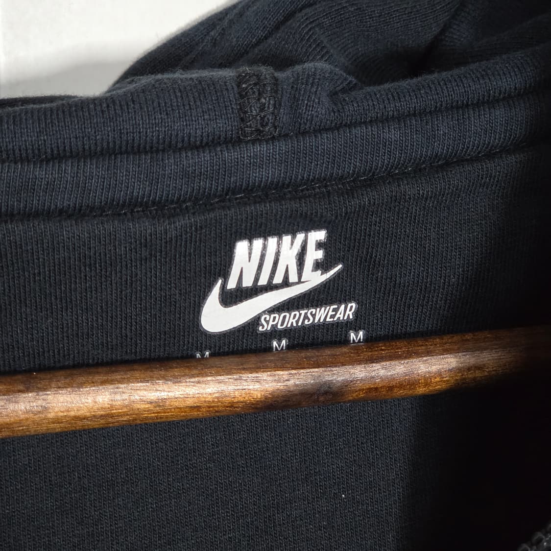 나이키 빅스우시 페인팅 블랙 후드집업 상품이미지9