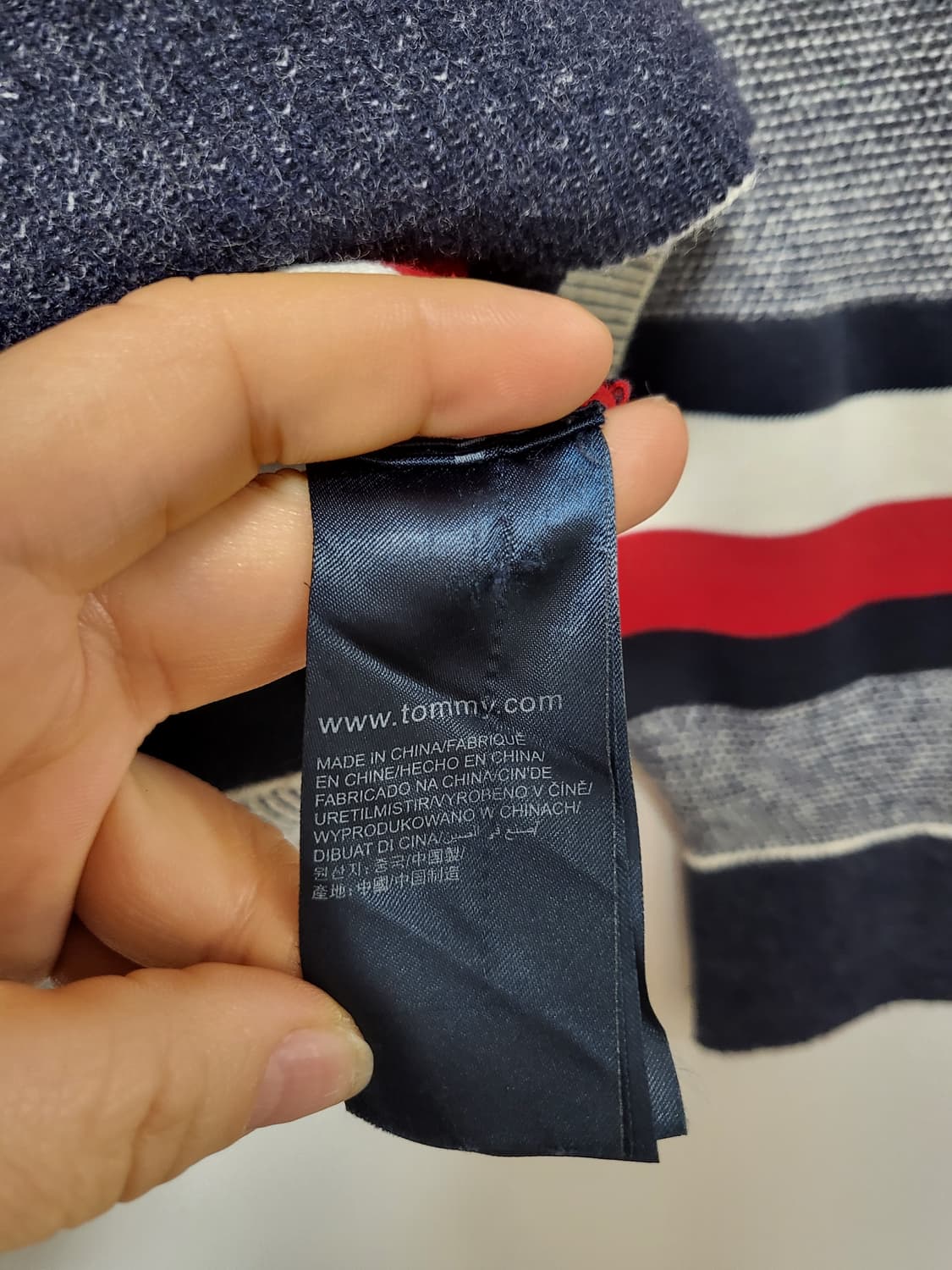 타미힐피거 스트라이프 니트스웨터 상품이미지3