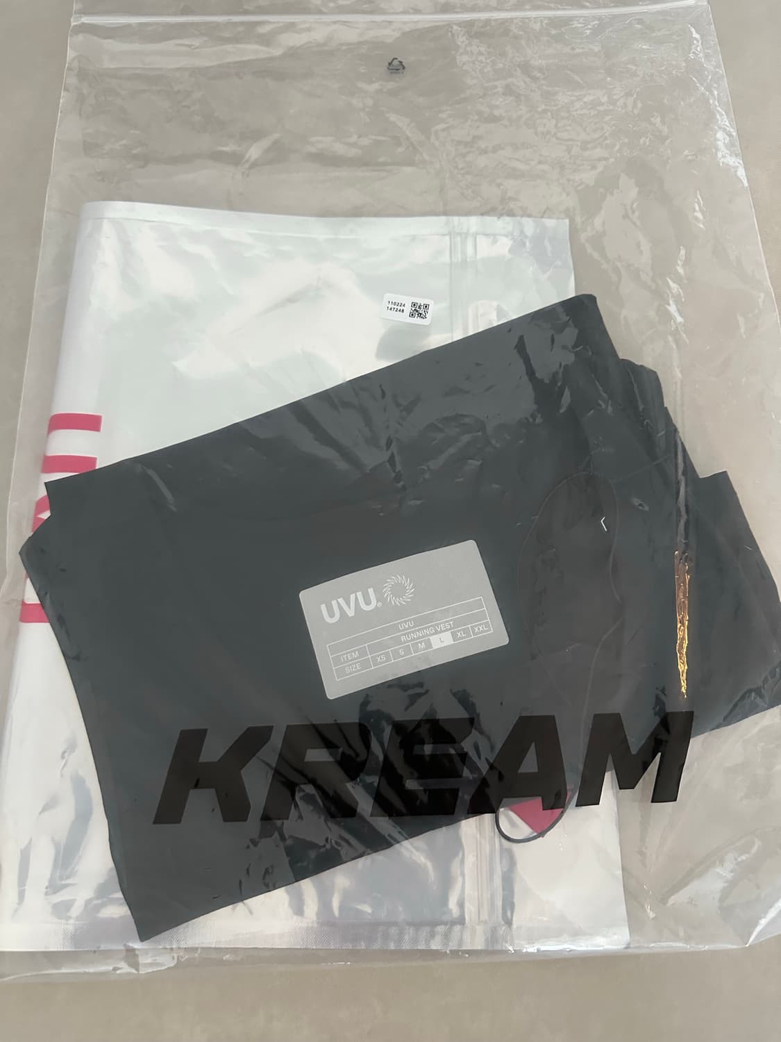 Uvu 싱글렛 러닝 베스트 L 상품이미지2