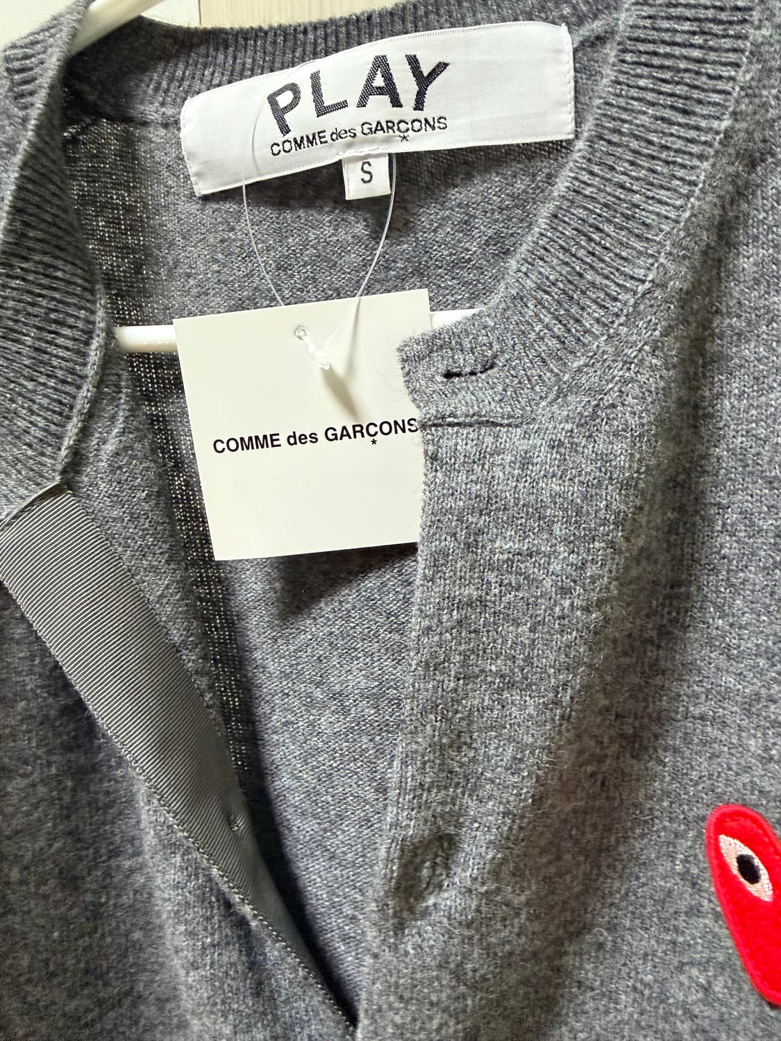 꼼데가르송 플레이 가디건스몰(55-66) 상품이미지2