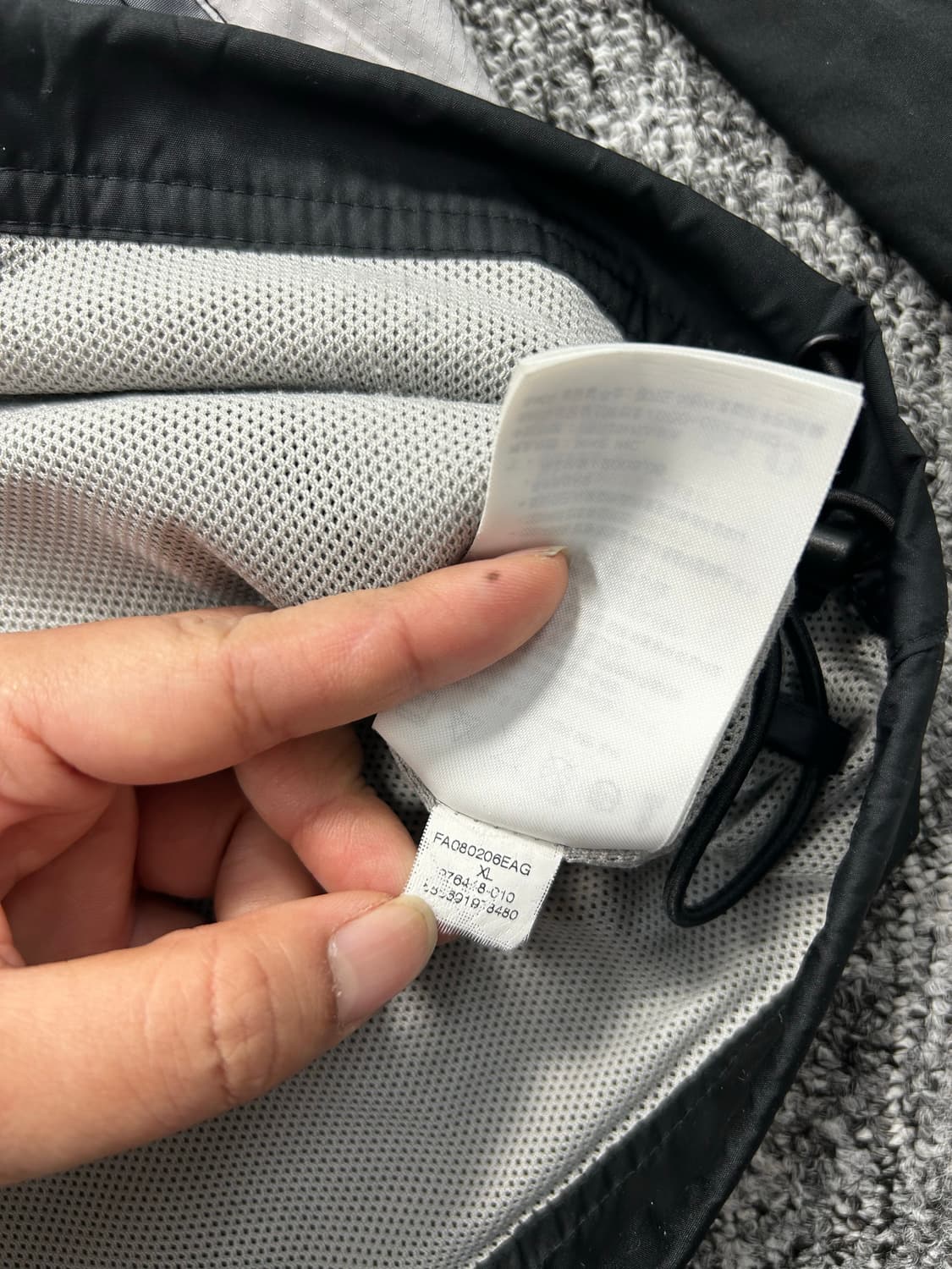 나이키 00s 블랙 그레이 바람막이 XL 상품이미지8