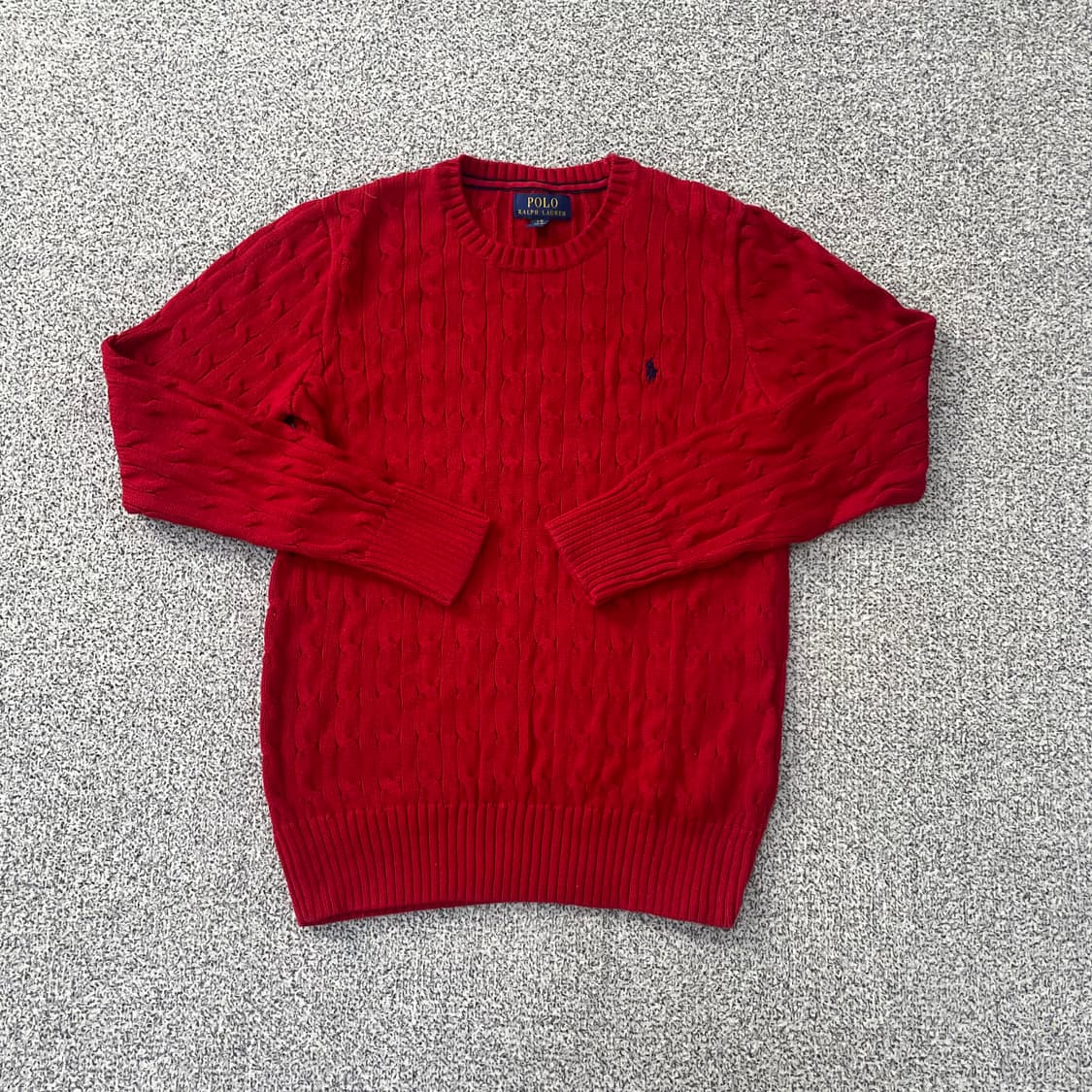 L 폴로랄프로렌 꽈배기 스웨터 니트 0303S1 상품이미지1