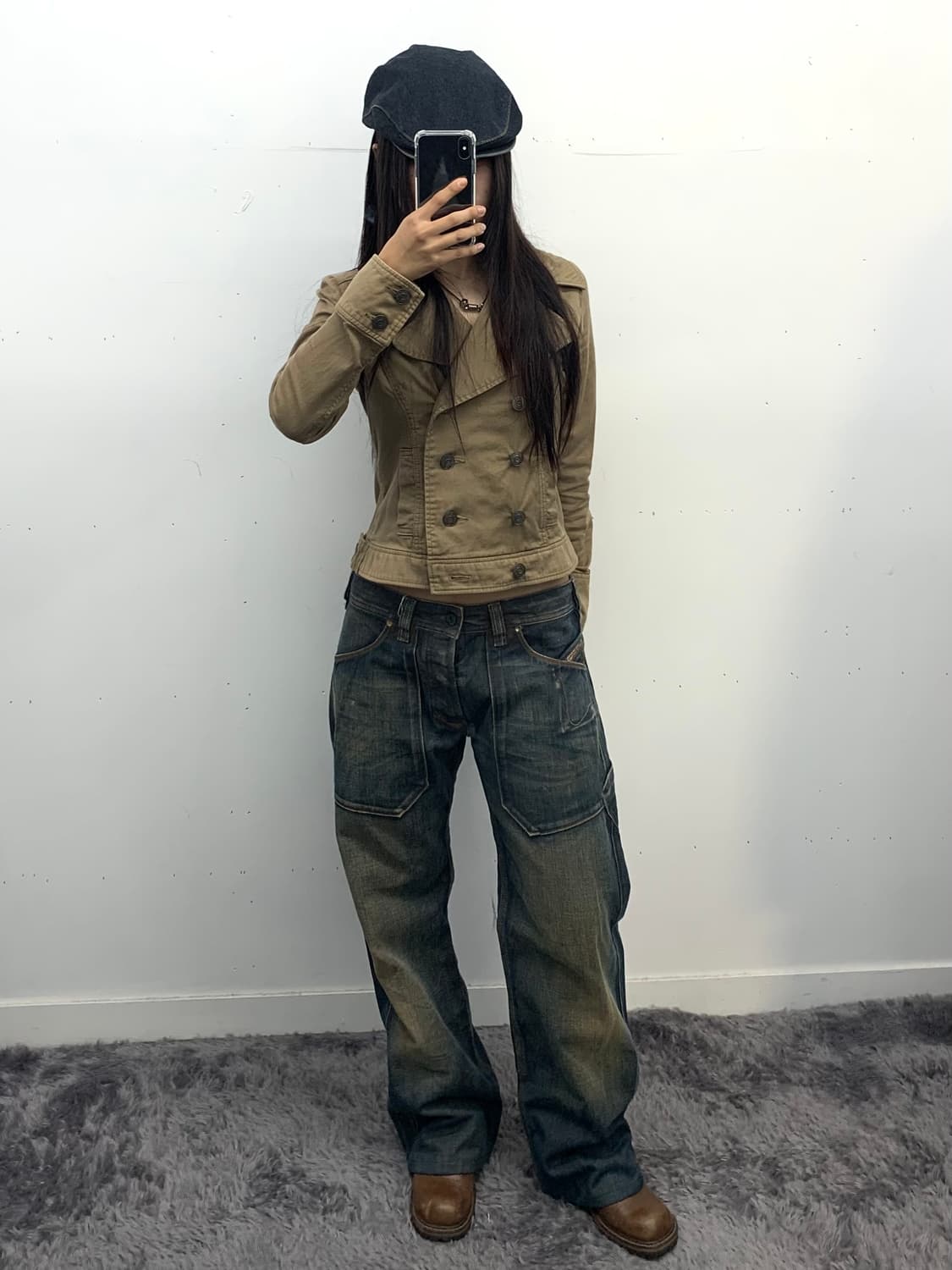 슬림핏 트렌치 자켓 상품이미지2