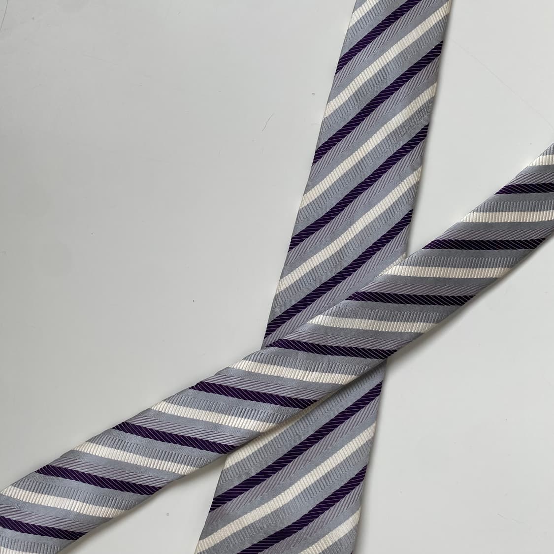 버버리 심플로고 정품 명품 넥타이 (Burberrys) 7.7cm 상품이미지4