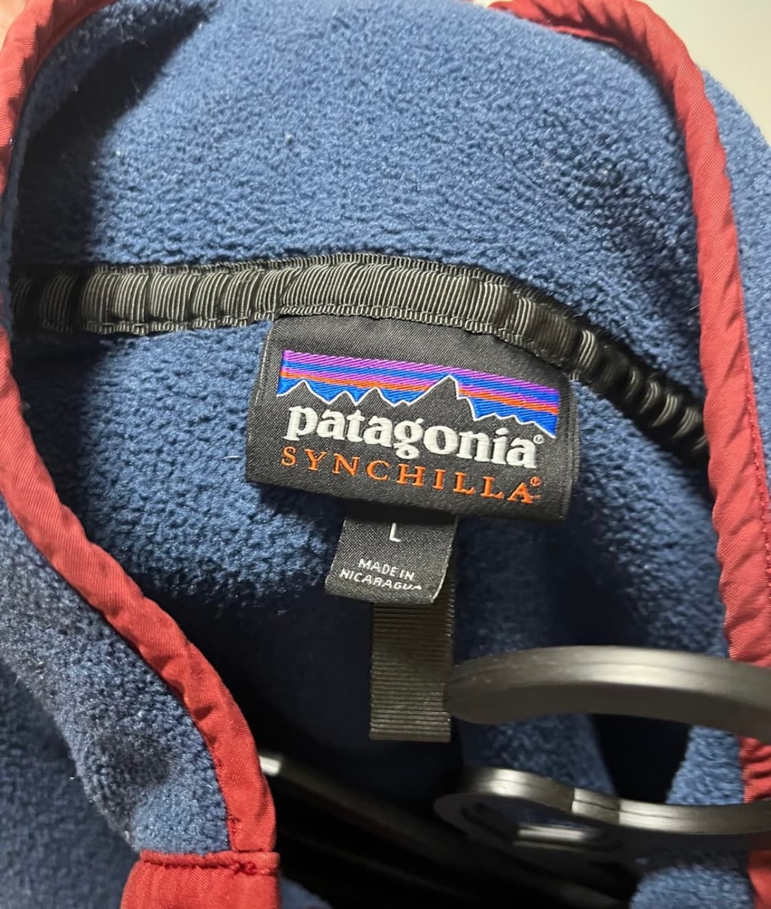 파타고니아 빈티지 신칠라 네이비/레드 상품이미지5