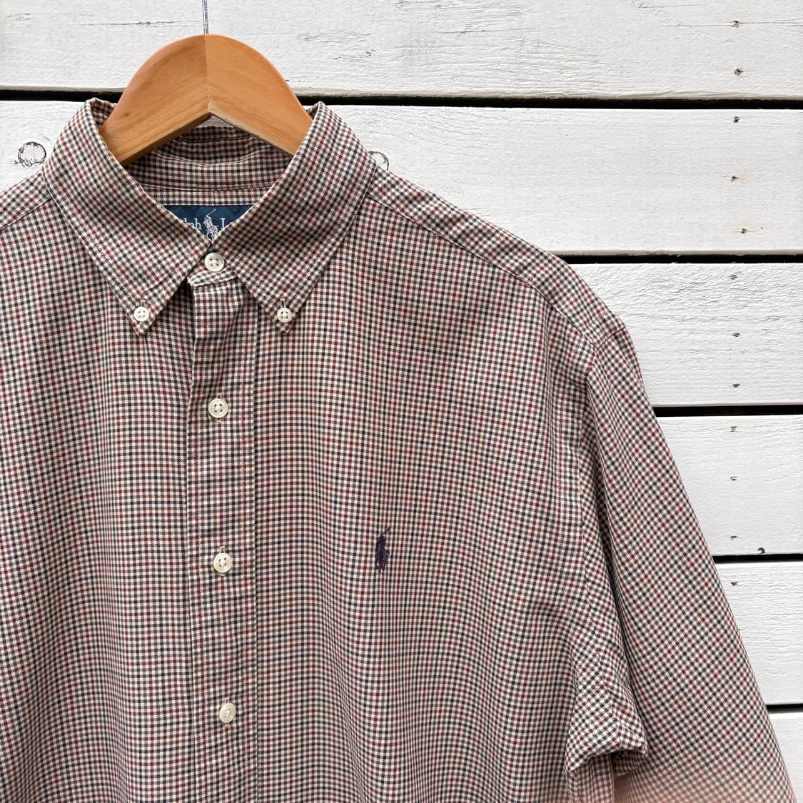 Polo 폴로 체크 셔츠 상품이미지3