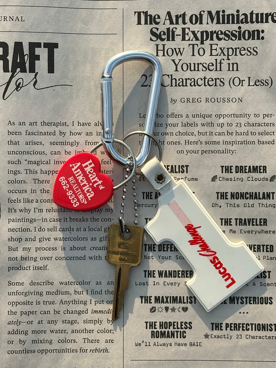 [EAST] America vintage keyring 상품이미지2