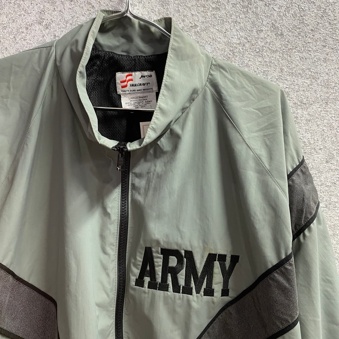 빈티지 미군 ARMY 배색 바람막이 B4798 상품이미지3