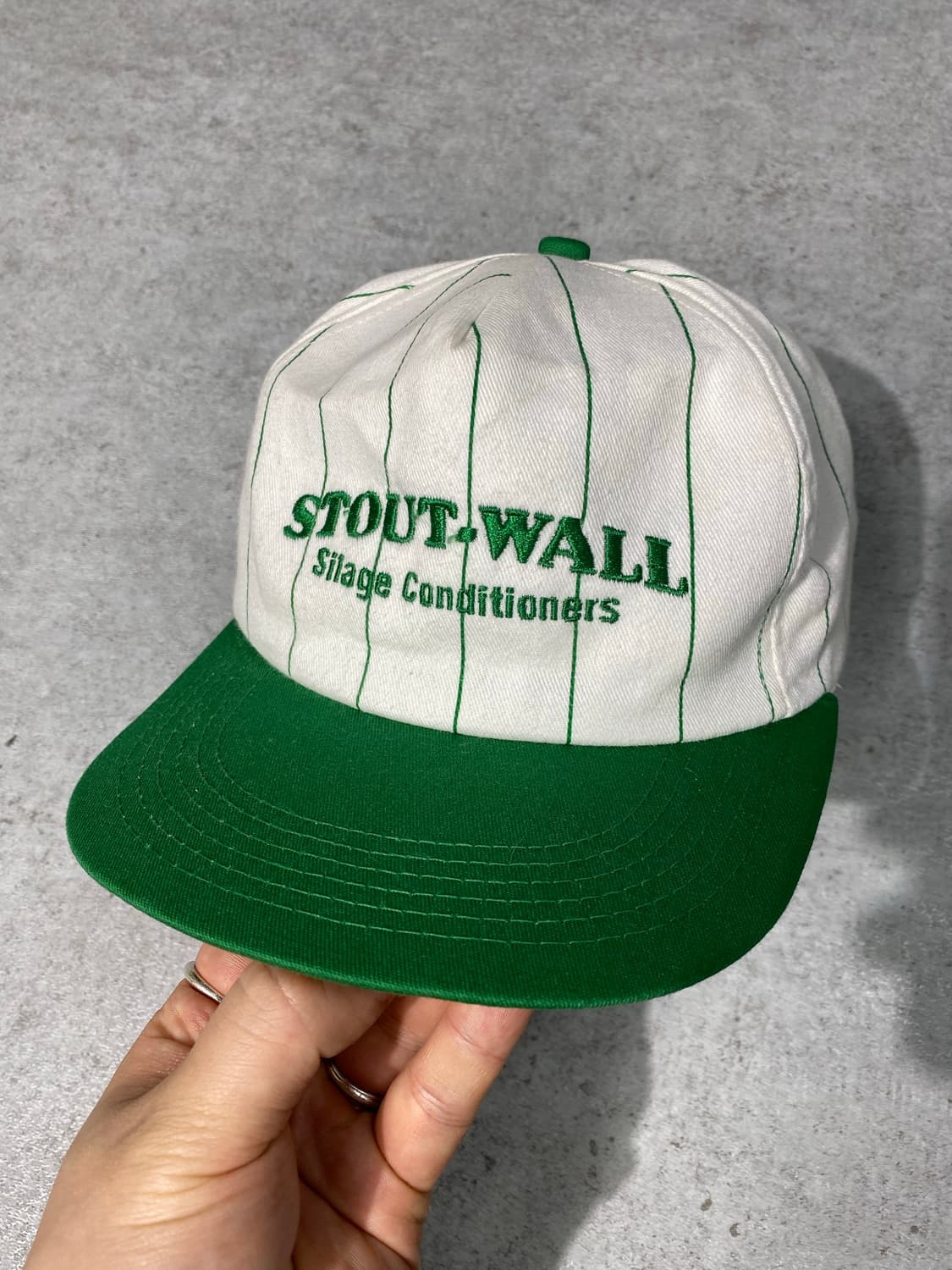 [OS] 90s STOUT-WALL 미국 제조 볼캡 상품이미지2