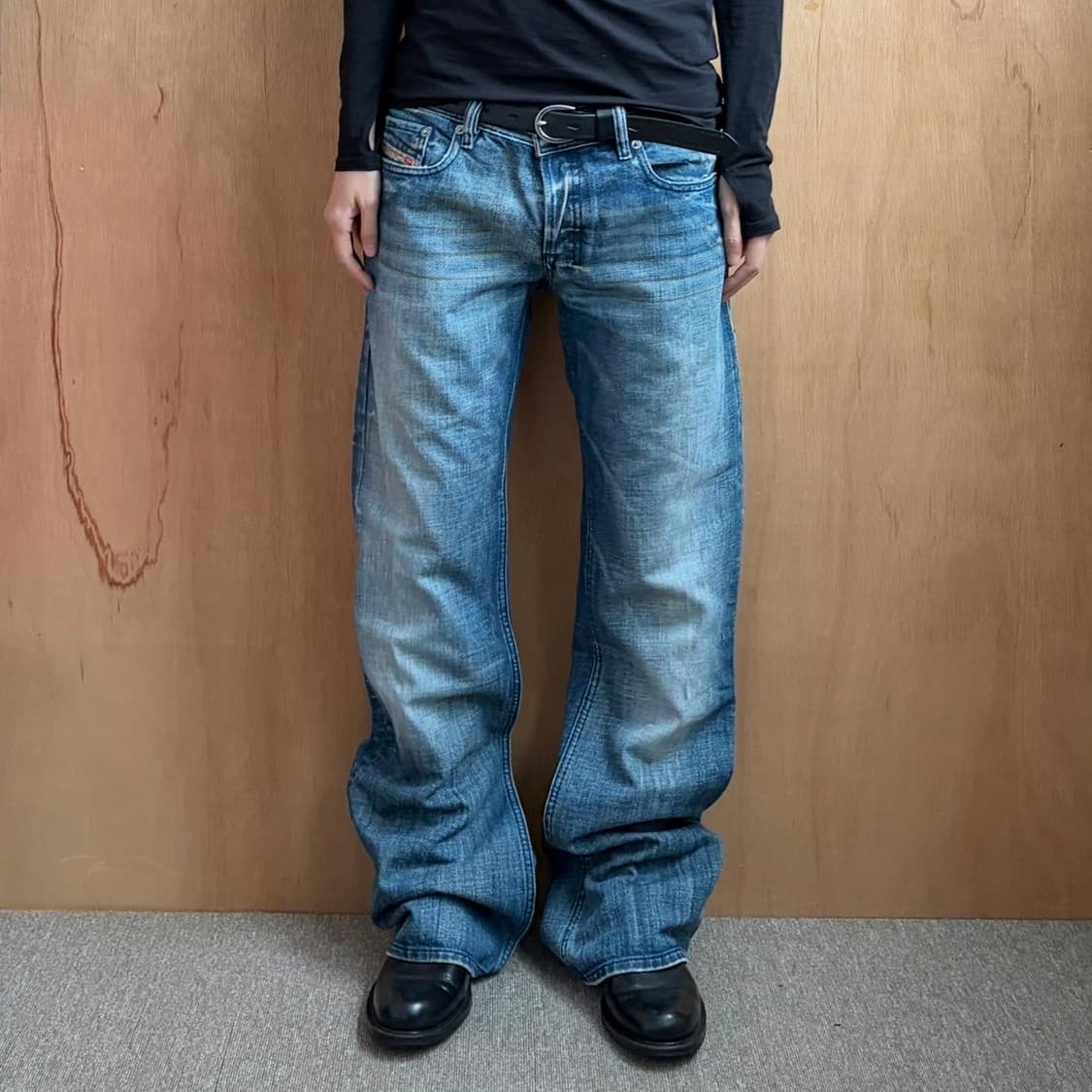 디젤 플레어 데님 팬츠 상품이미지1