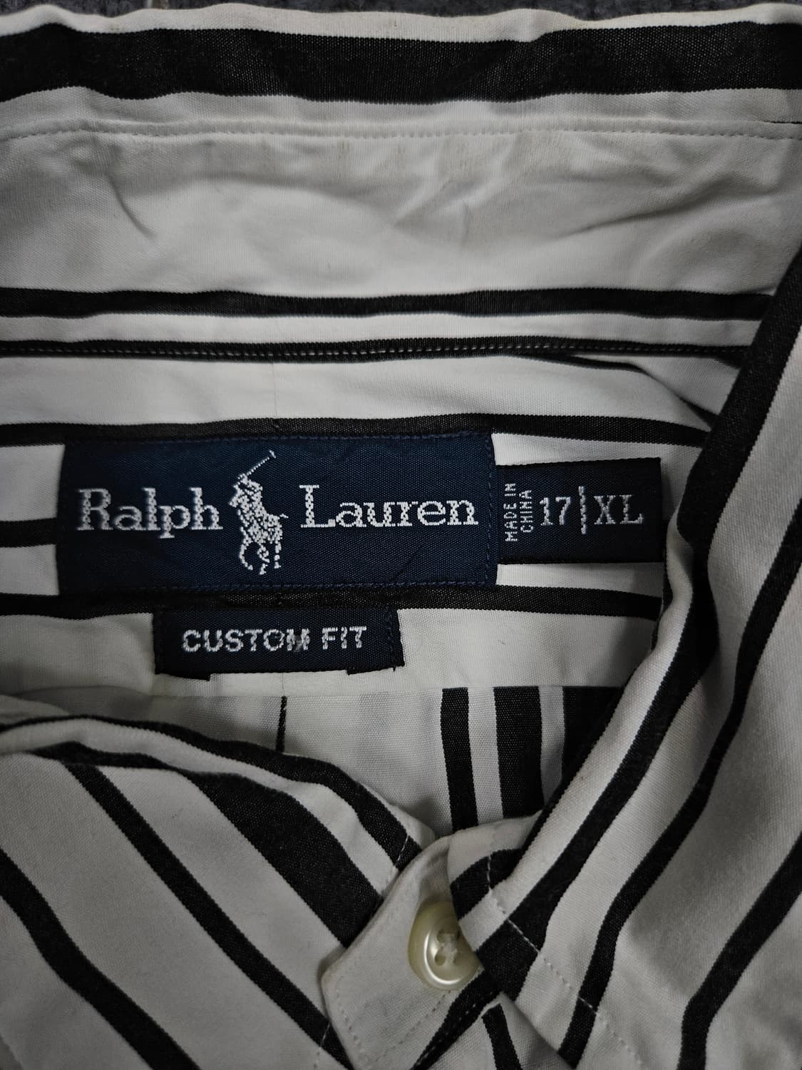 폴로 랄프로렌 커스텀핏 스트라이트 셔츠 급처 상품이미지4