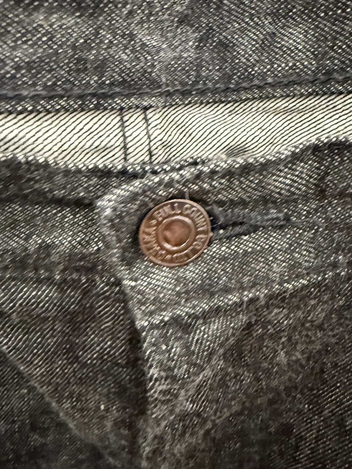 풀카운트 1161BK 36/34 사이즈 데님 상품이미지3