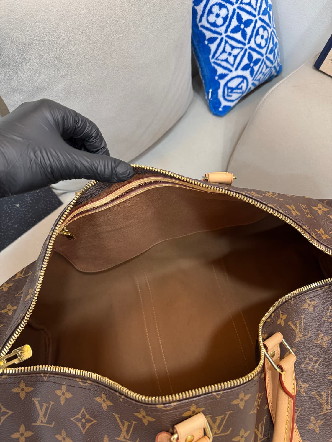 새상품급 루이비통 모노그램 키폴 50  상품이미지5