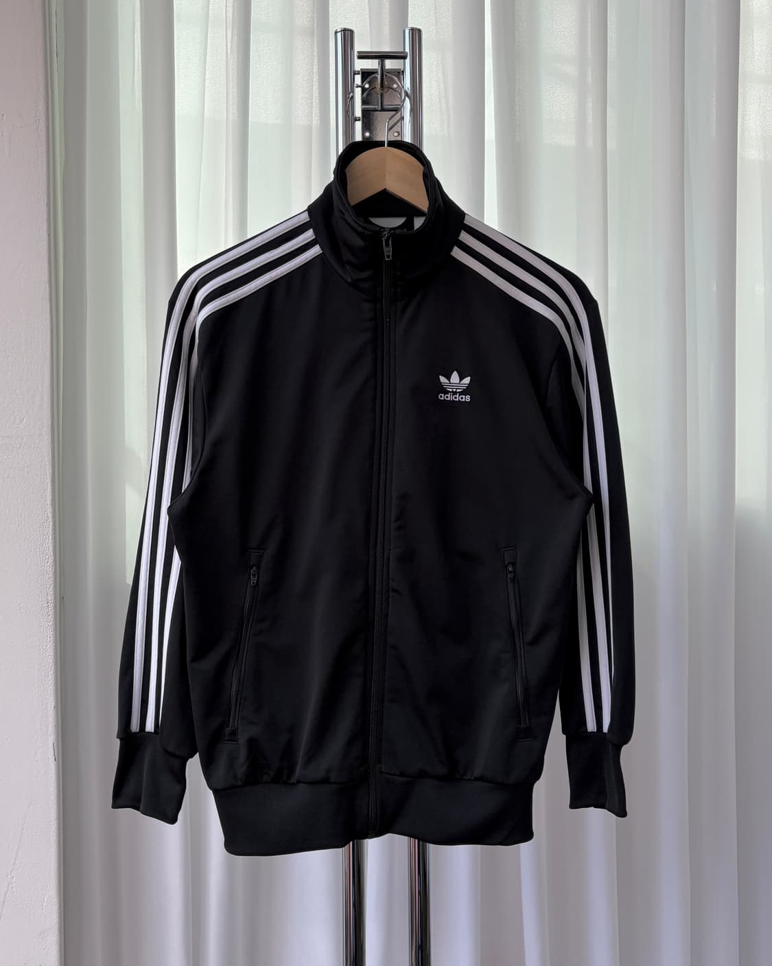 [S]아디다스 파이어버드 블랙 트랙탑 져지 상품이미지3