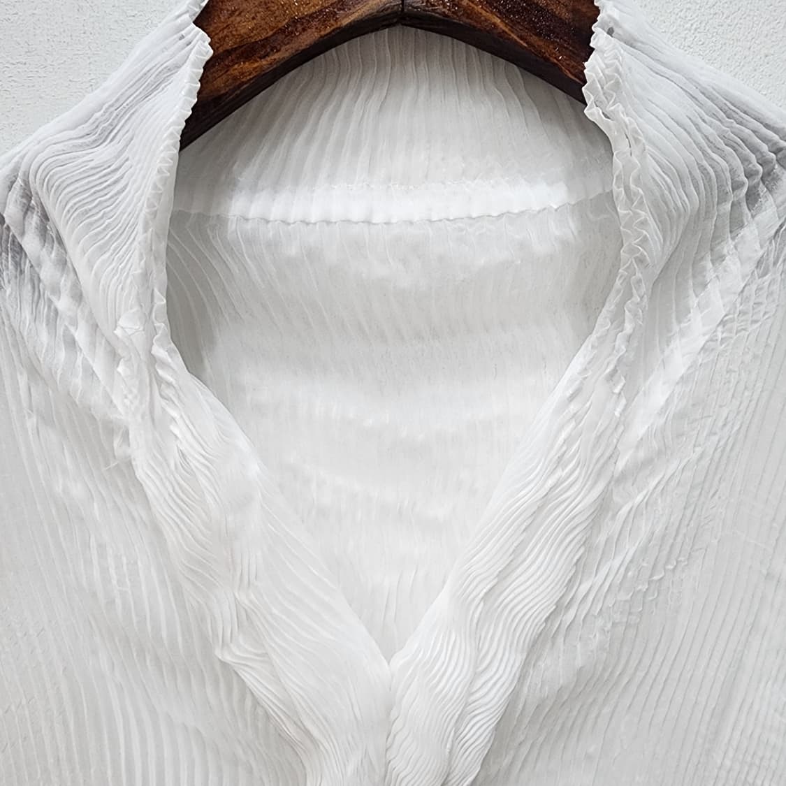 이세이미야케 Fete 블라우스+오버핏롱셔츠 2사이즈 2벌일괄 상품이미지8