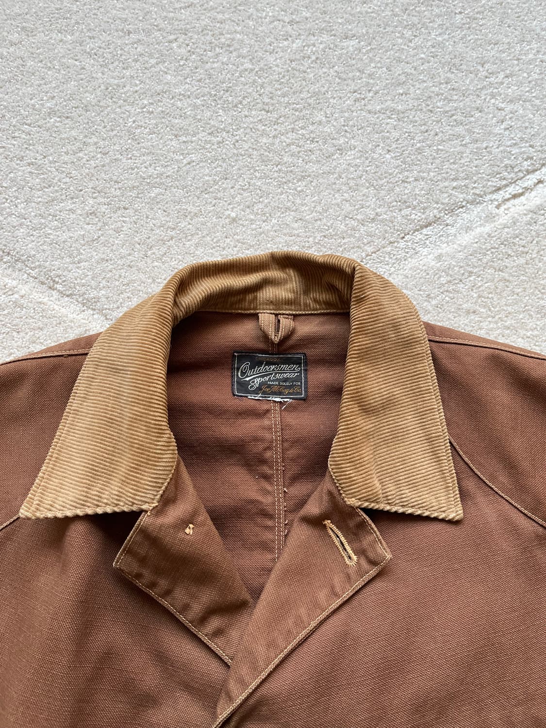 리얼맥코이 아웃도어스맨 스포츠웨어 헌팅 자켓 (100-105) 상품이미지6