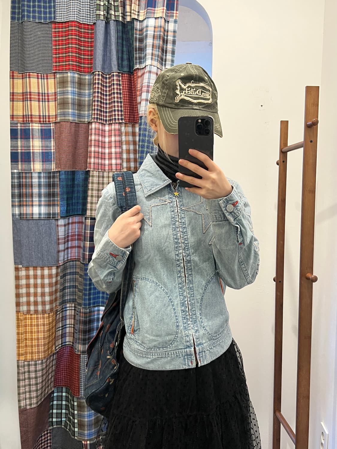 히스테릭글래머 데님 스타 자켓 상품이미지2