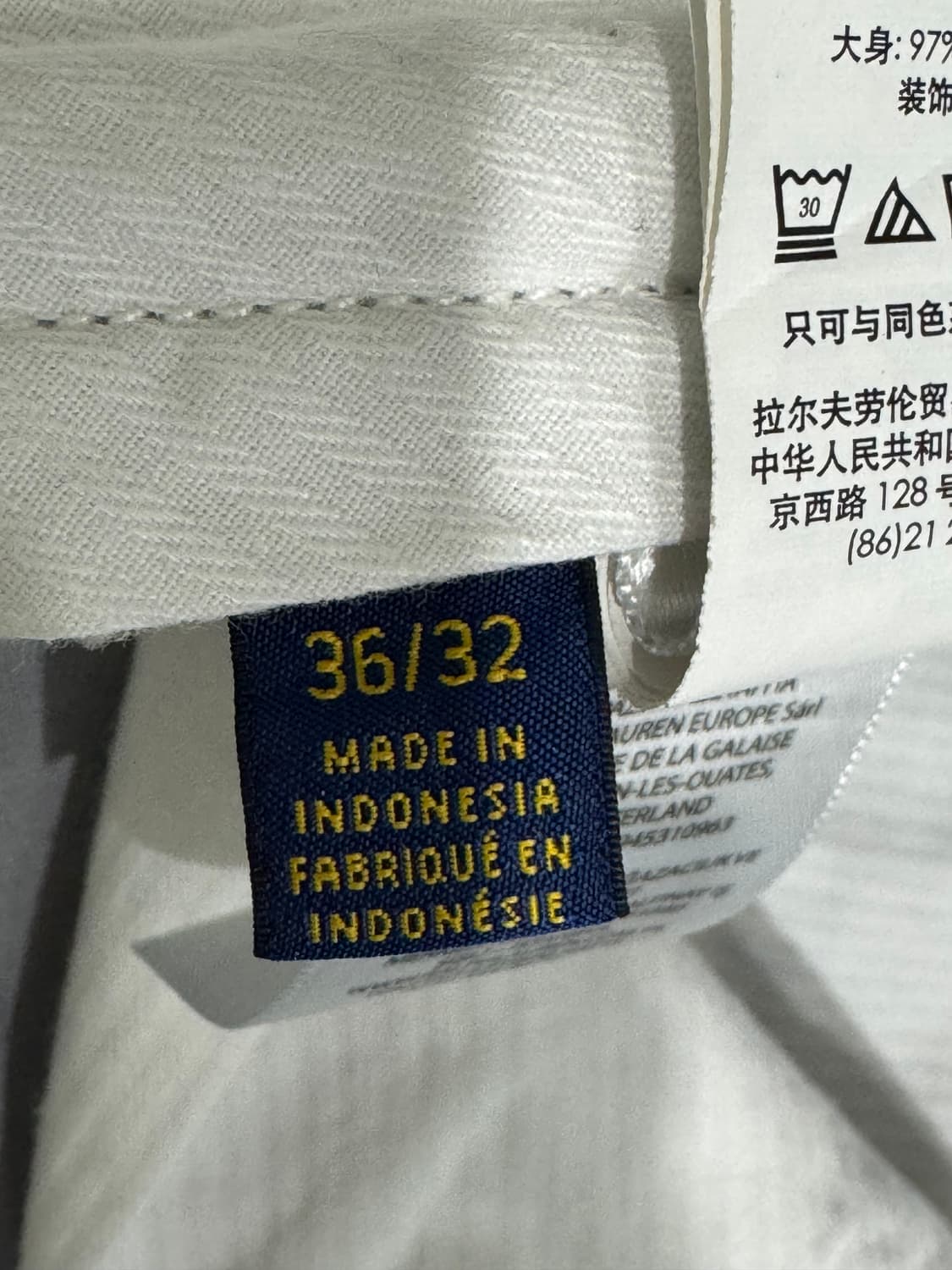 폴로 랄프로렌 슬림핏 바지 36 상품이미지5