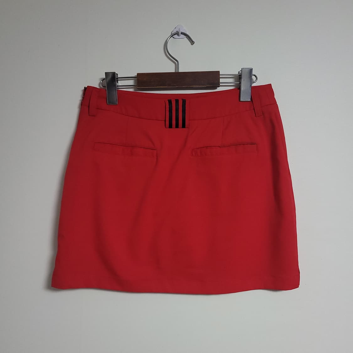 (M) ADIDAS 아디다스 골프 레드 미니 스커트 골프웨어 상품이미지3