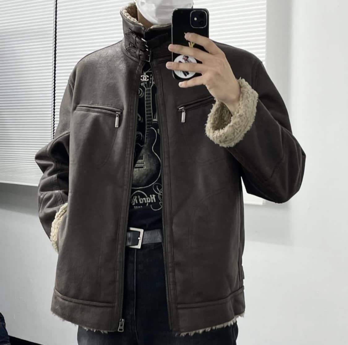 락시크 양털 무스탕 상품이미지4