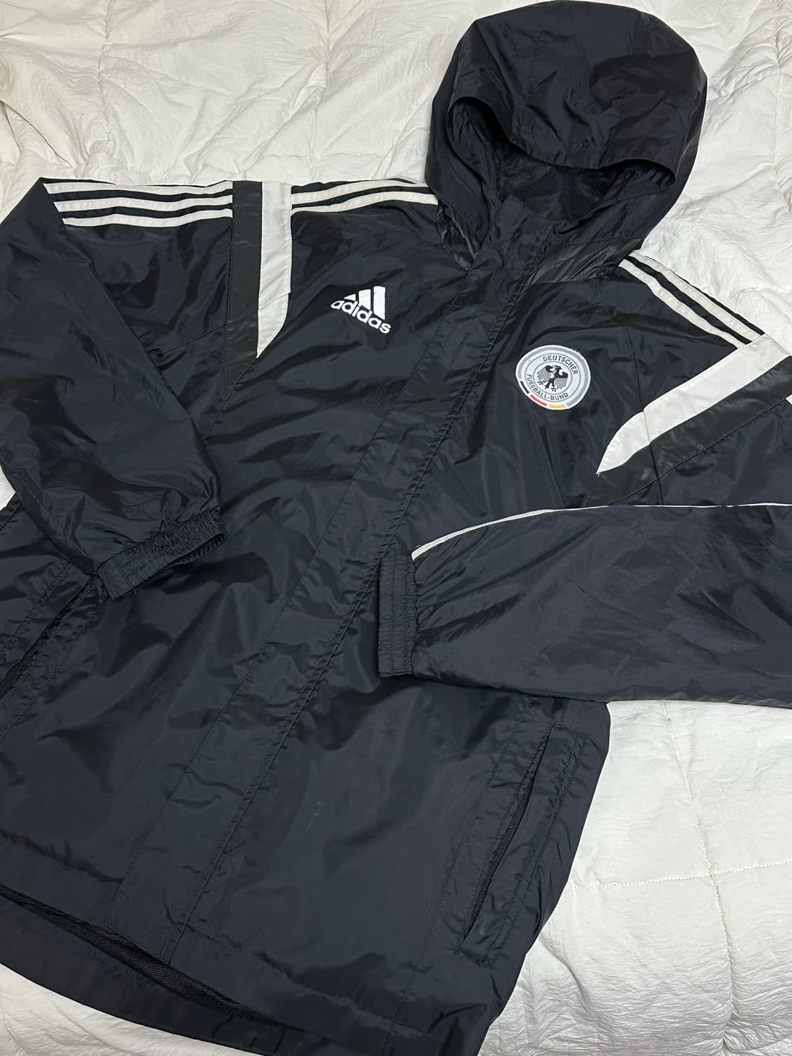 아디다스 독일 국대 레인자켓 바람막이 라지 상품이미지2