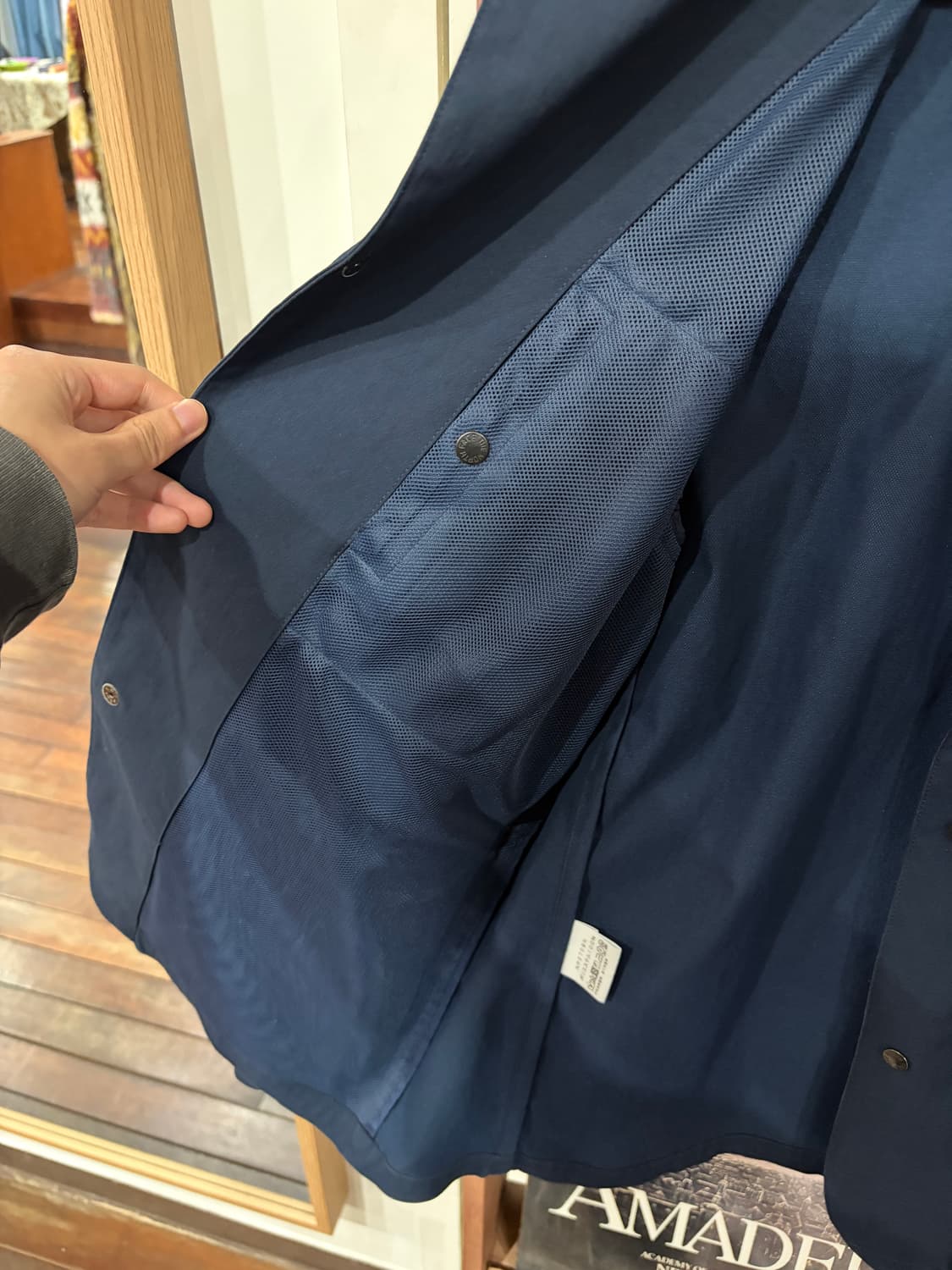 J56 노스페이스 퍼플라벨 더블 페이스 필드자켓 L 상품이미지4