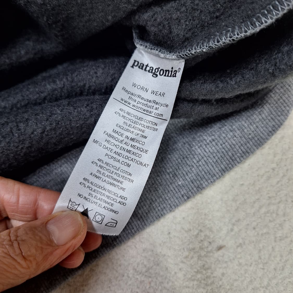 파타고니아  기모후드M 상품이미지5