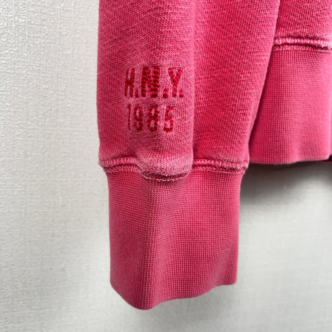 타미힐피거 가먼트 다이드 포켓 맨투맨 M-L 상품이미지5