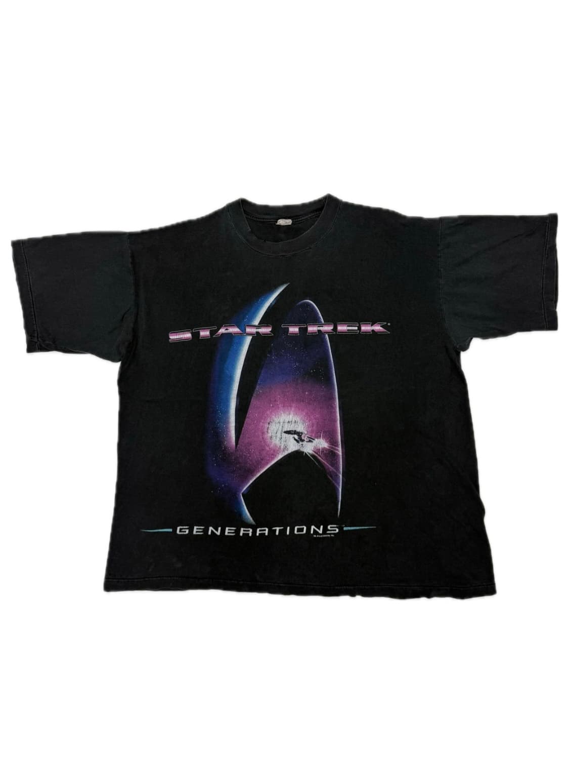 90s 스타트렉 빈티지 무비 반팔 티셔츠 상품이미지1