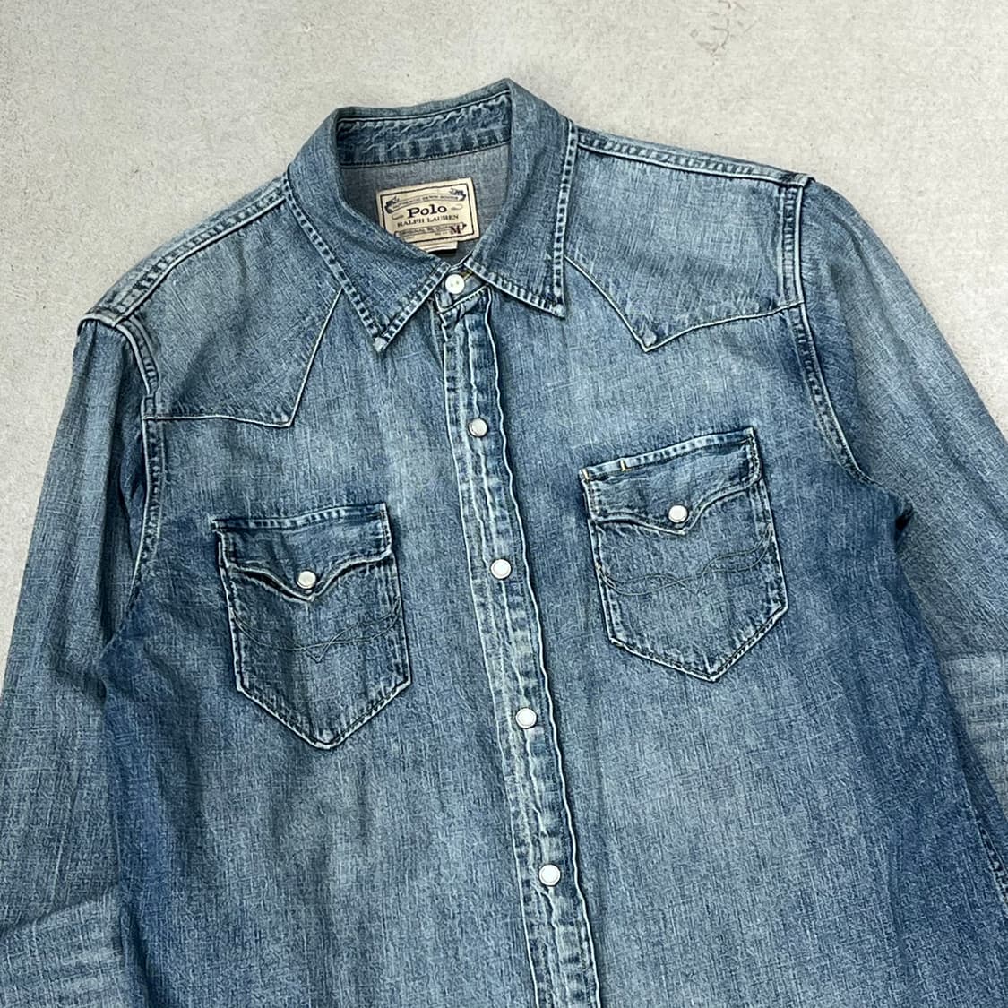 폴로 랄프로렌 데님셔츠 s10014 상품이미지3