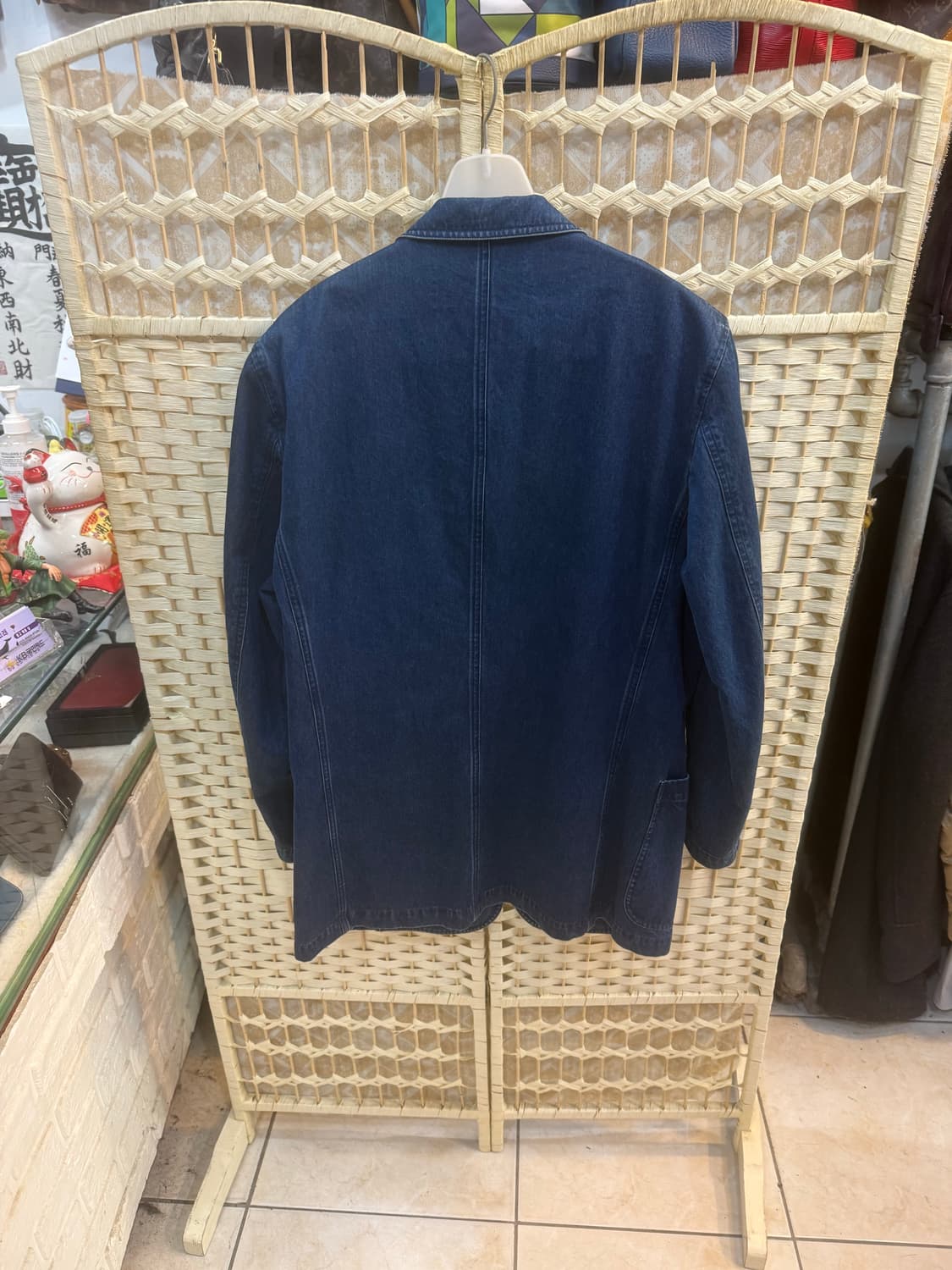 100 정품 버버리 빈티지 청 자켓 팝니다 상품이미지6