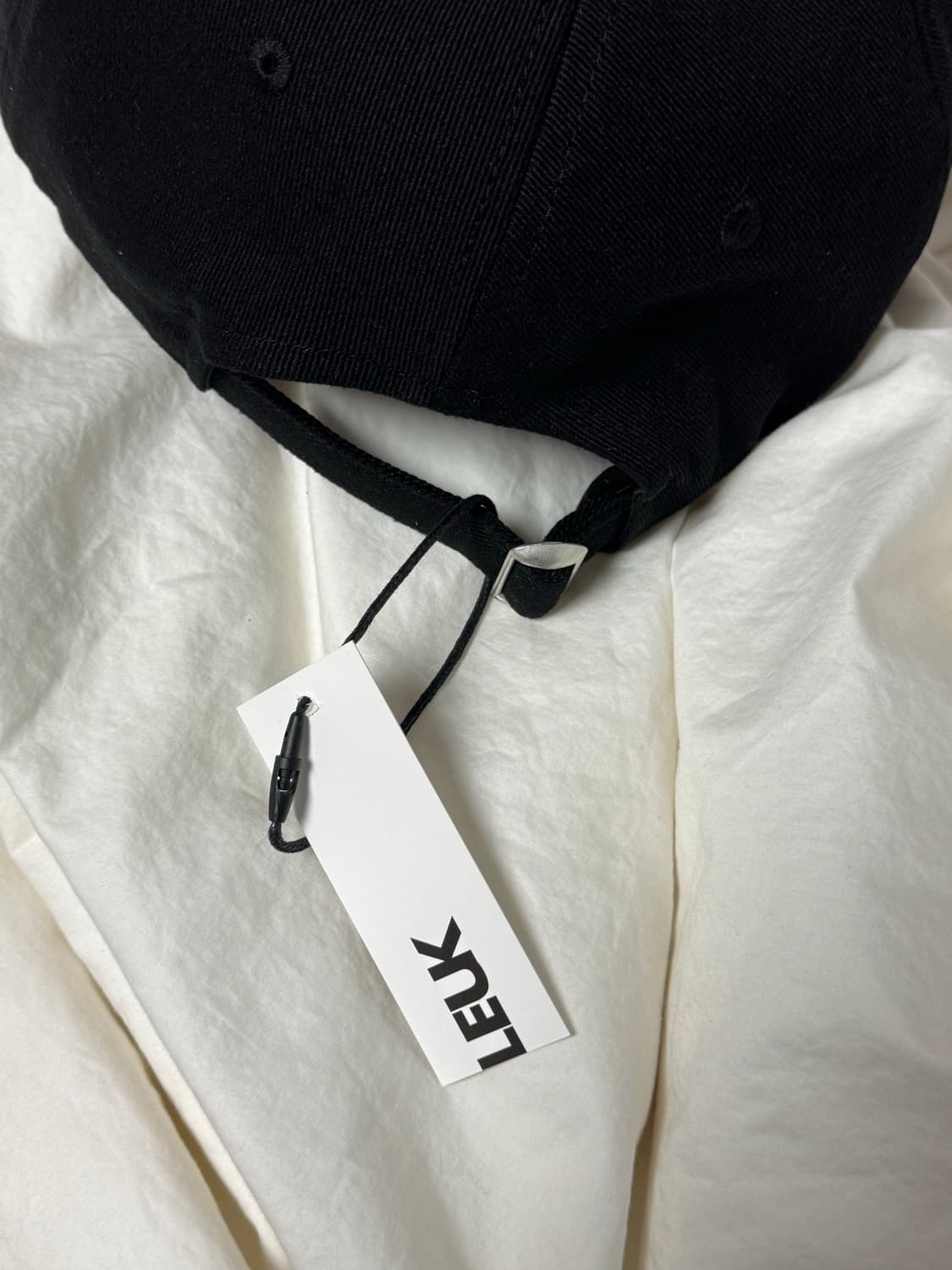 루크 leuk 볼캡 블랙 상품이미지2