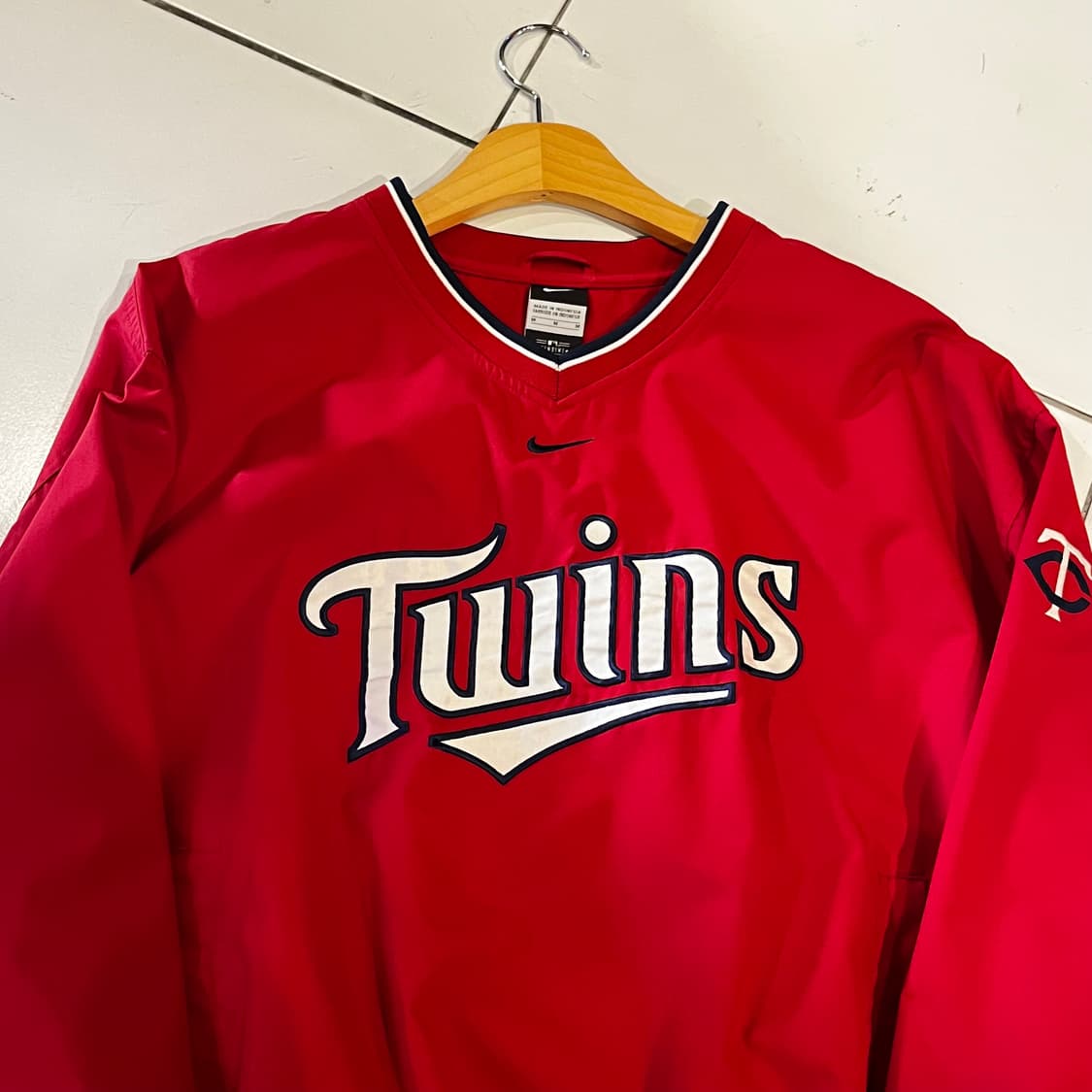 나이키 미네소타 트윈스 시그니쳐 레드 웜업 상품이미지2