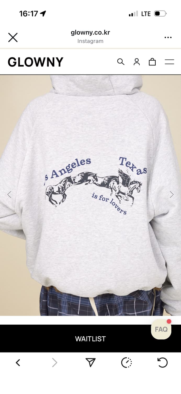 새상품) 글로니 무어 리버서블 퍼자켓M 상품이미지4