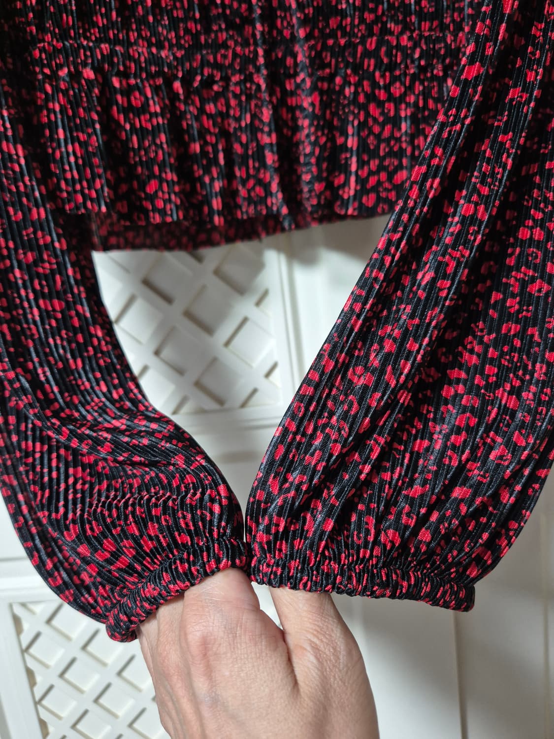 ZARA 플리츠 블라우스(새상품) 상품이미지6
